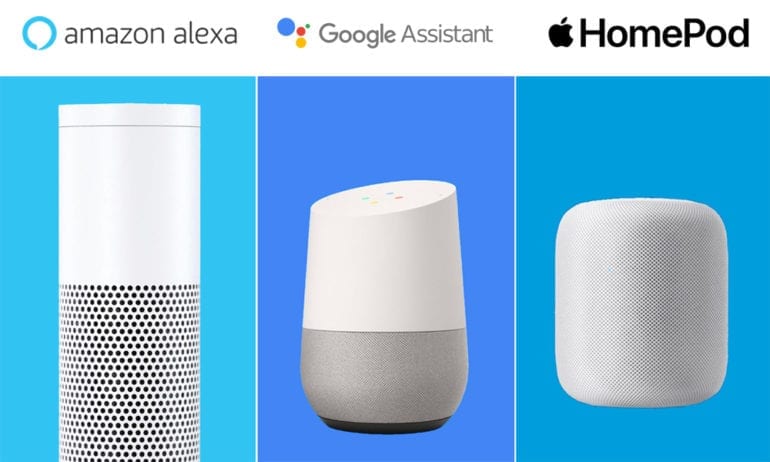 Siri, Alexa y el Asistente de Google